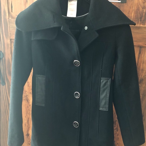 Groggy Brand Like new Black wool winter coat - Picture 6 of 10